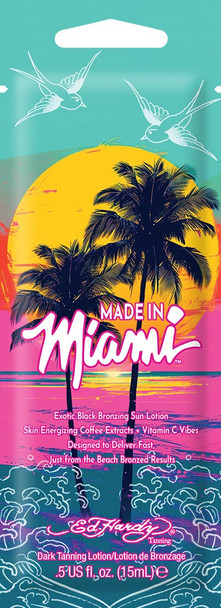 Ed Hardy MADE IN MIAMI  Black Bronzer Packet
