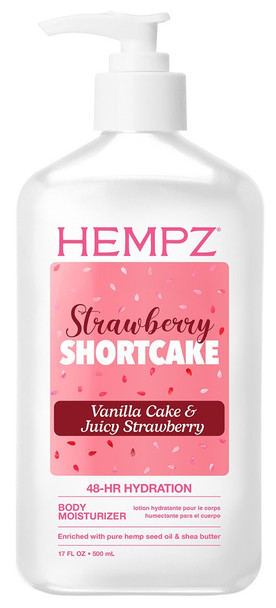 Hempz Strawberry Shortcake Body Moisturizer  17 oz