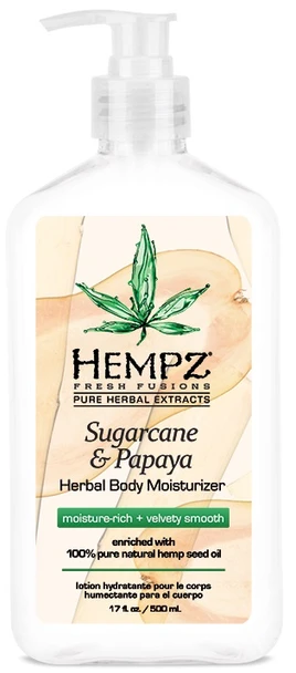 Hempz Sugarcane and Papaya