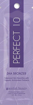 Swedish Beauty Perfect 10 DHA Bronzer Packet