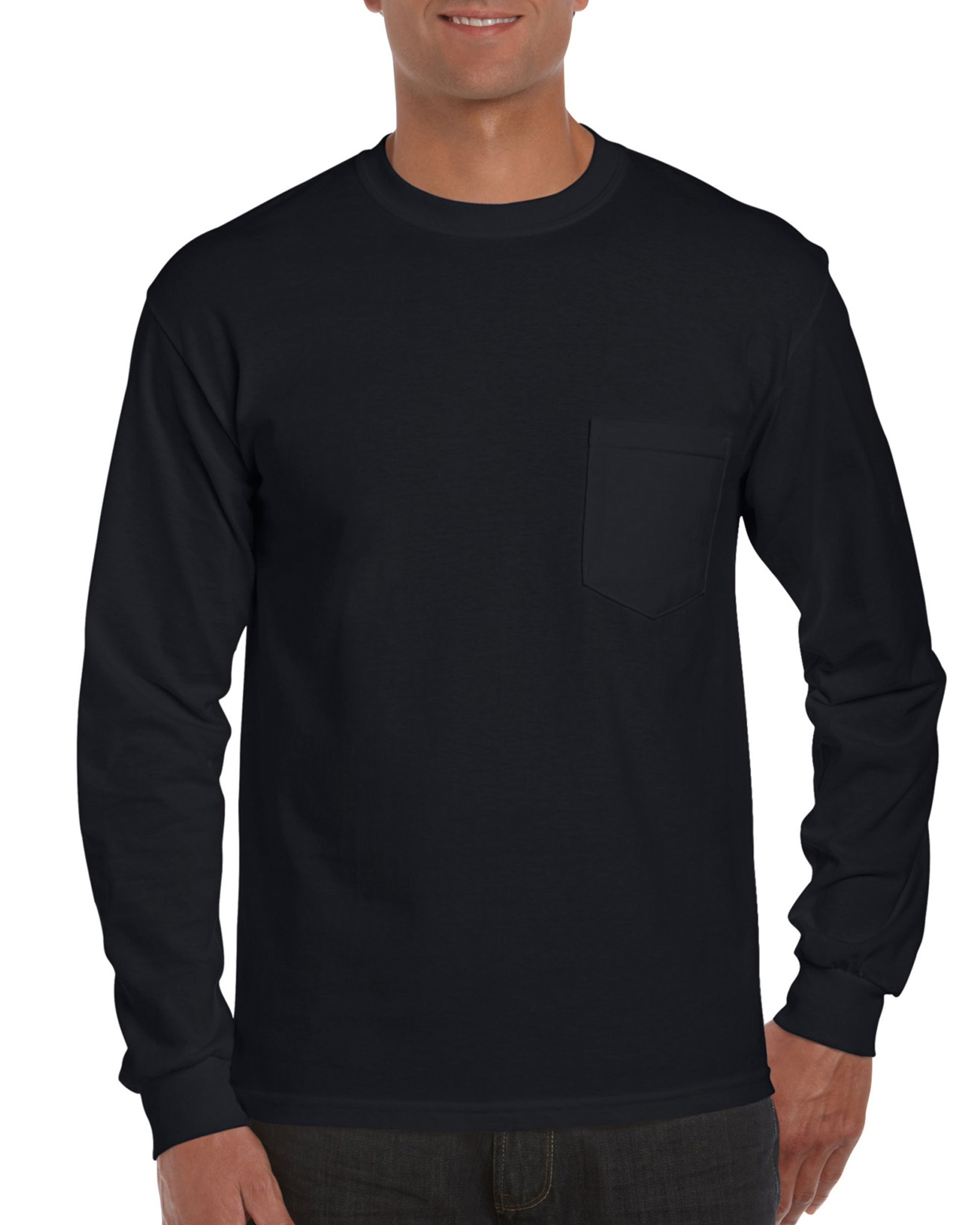 2410 Adult Long Sleeve T-Shirt with Pocket| Gildan | Gildan Brands