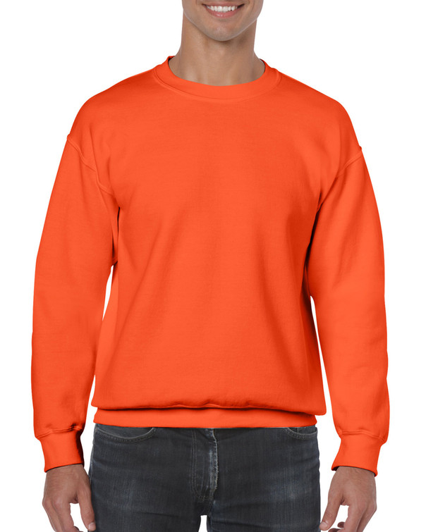 Adult Crewneck Sweatshirt (Orange)