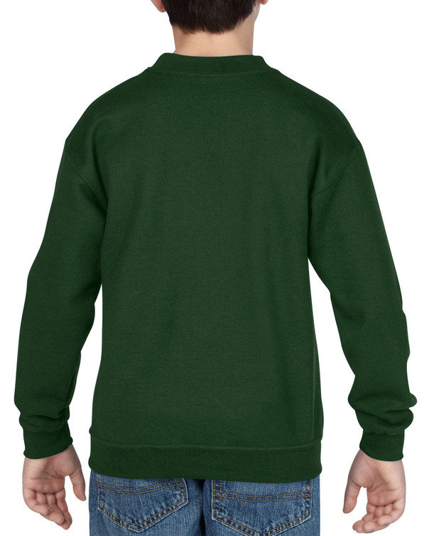 Youth Crewneck Sweatshirt (Forest Green)