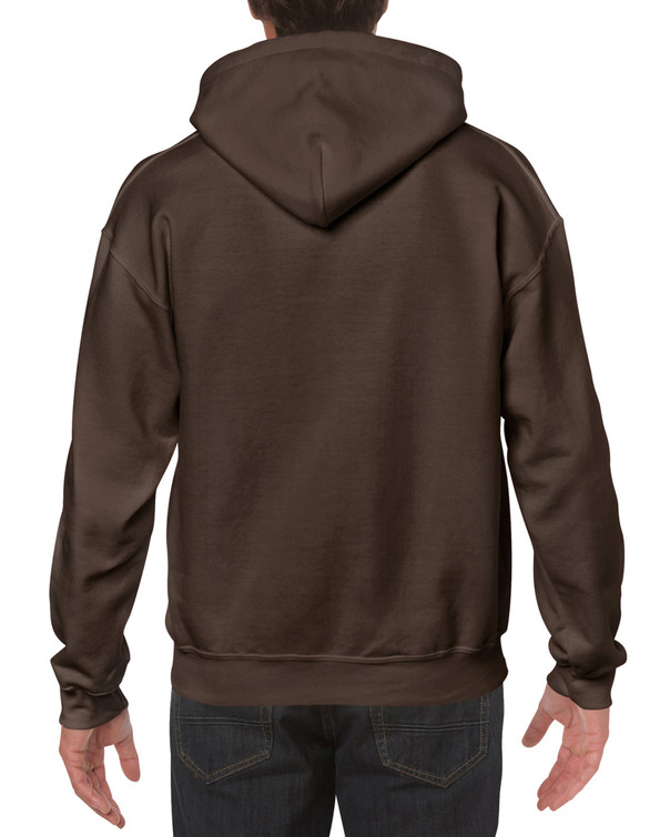 Adult Hooded Sweatshirt (Dark Chocolate)