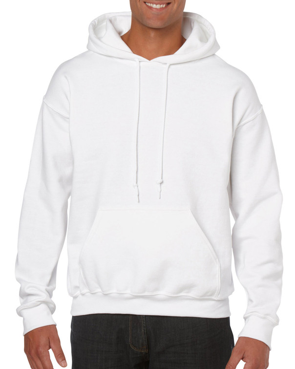 Adult Hooded Sweatshirt (White)