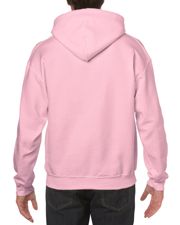 Adult Hooded Sweatshirt (Light Pink)