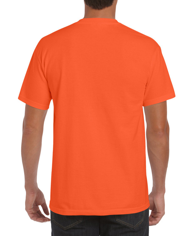 Adult T-Shirt with Pocket (Orange)