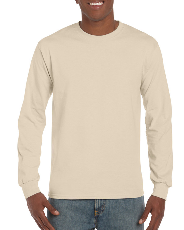 Adult Long Sleeve T-Shirt (Sand)