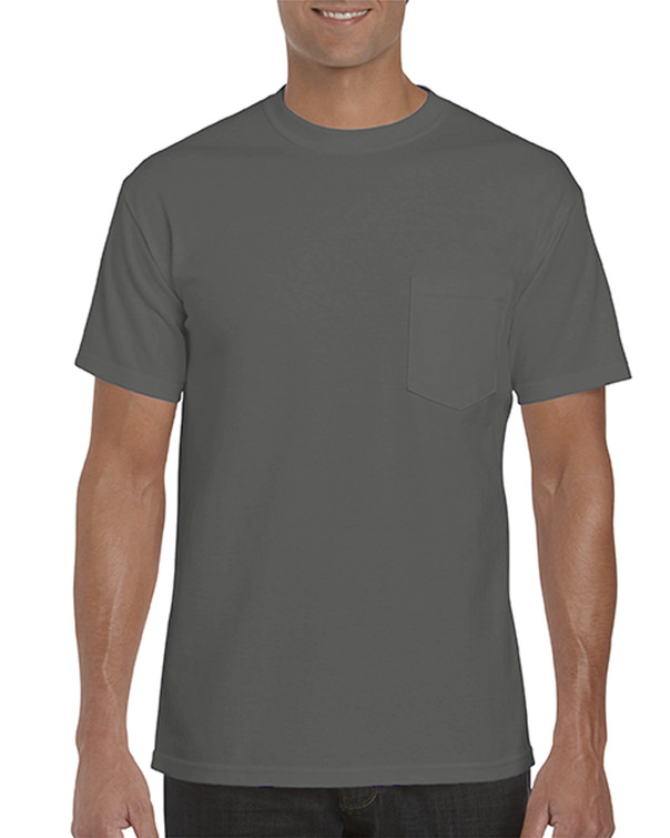 Adult T-Shirt with Pocket (Charcoal)