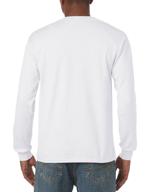 Adult Long Sleeve T-Shirt (White)