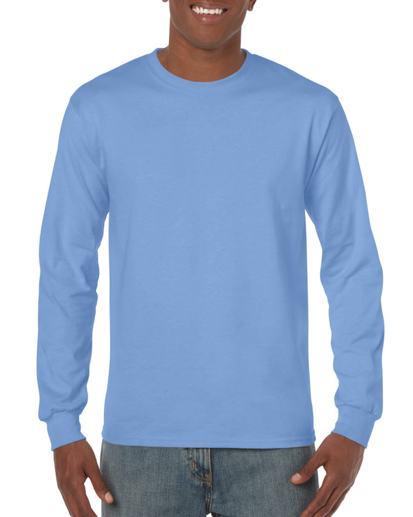 Adult Long Sleeve T-Shirt (Carolina Blue)