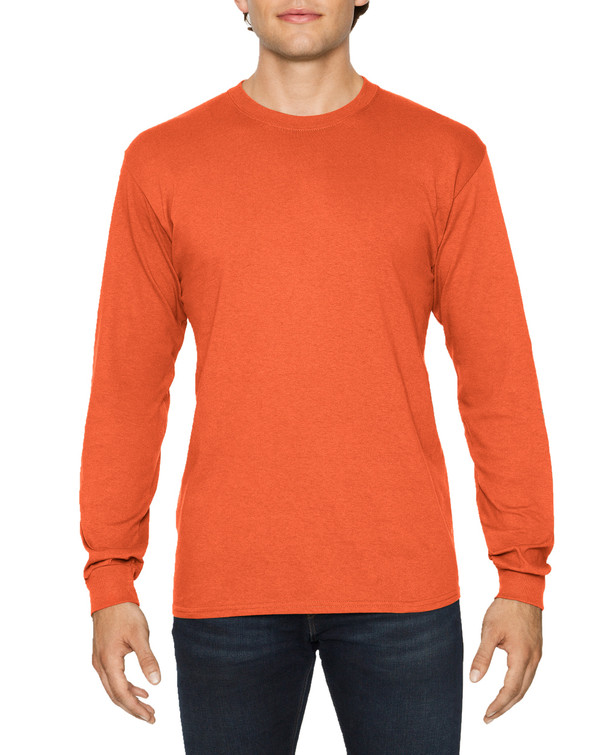 Adult Long Sleeve T-Shirt (Orange)
