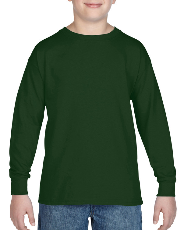 Youth Long Sleeve T-Shirt (Forest Green)