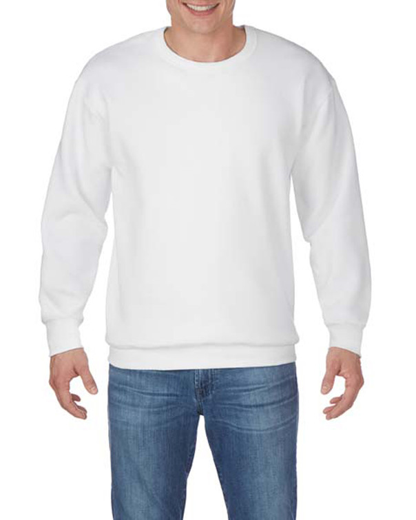 Adult Crewneck Sweatshirt (White)