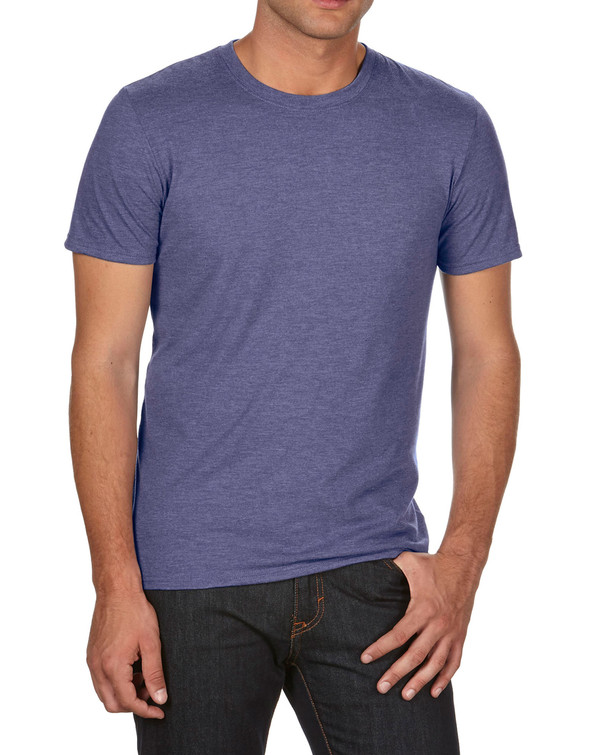 Adult Tri-Blend T-Shirt (Heather Blue)
