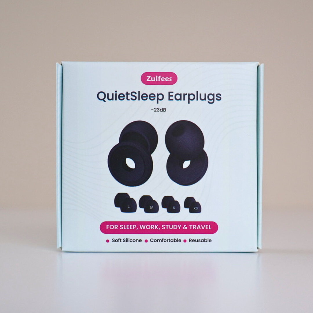QuietSleep Earplugs for Sleeping - Zulfees