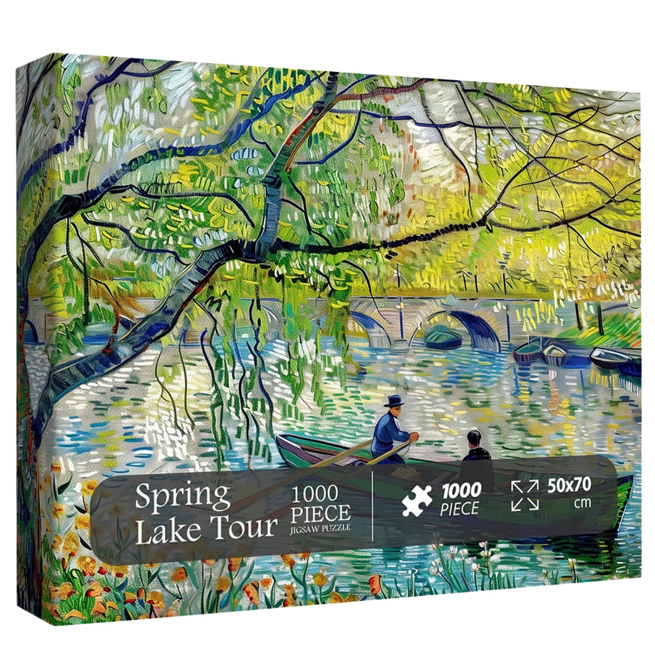 Spring Lake Tour 1000 Piece Jigsaw Puzzle for Adults