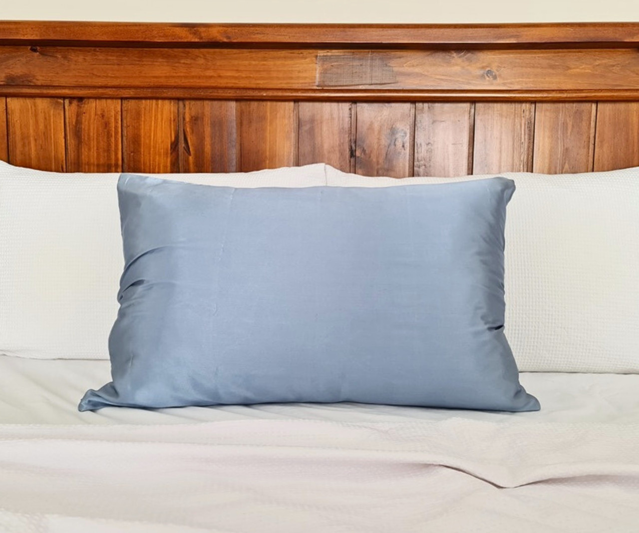 Silk Pillowcase - Grayish Blue