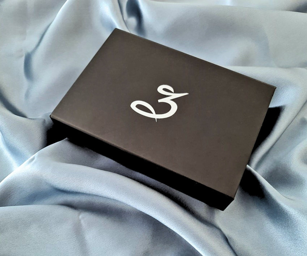 Silk Pillowcase Grayish Blue in Gift Box