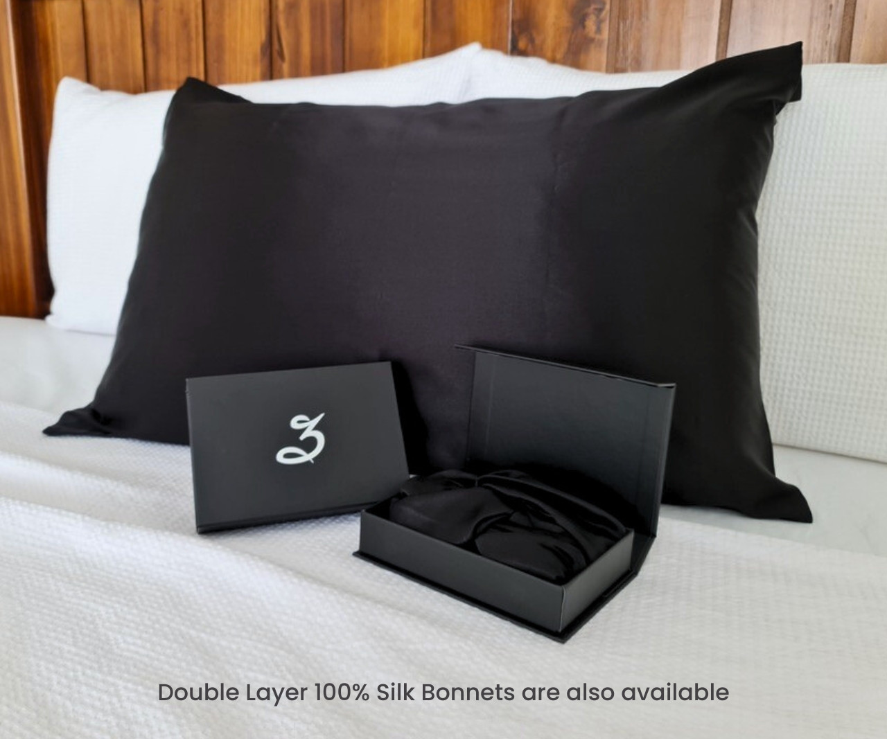 Silk Pillowcase Black