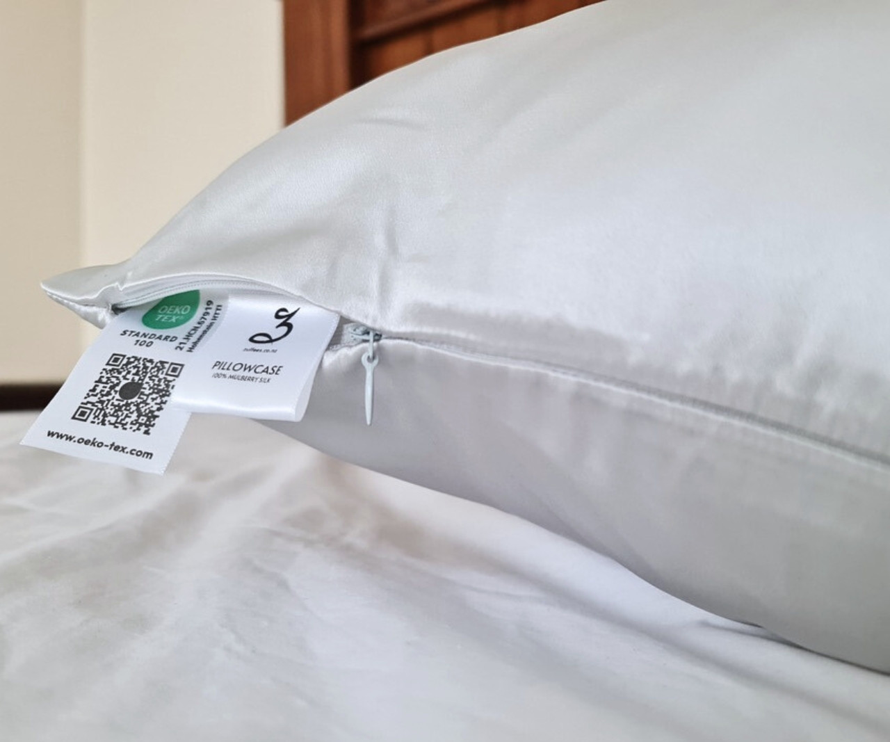 Silk Pillowcase - Silver