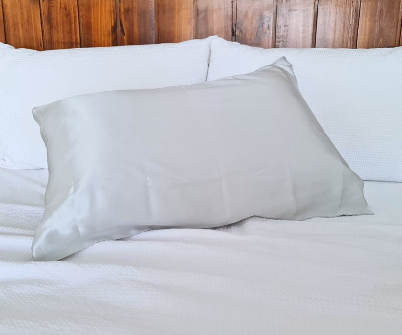 Silk Pillowcase - Silver