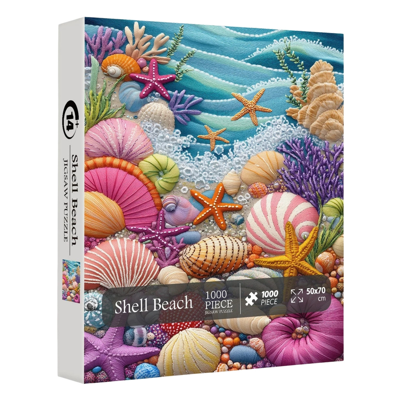 Shell Beach 1000 Piece Jigsaw Puzzle for Adults