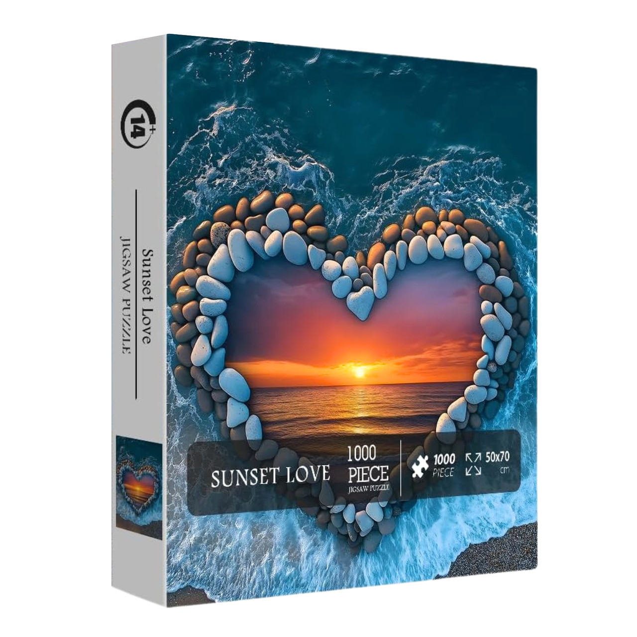 Sunset Love 1000 Piece Jigsaw Puzzle for Adults