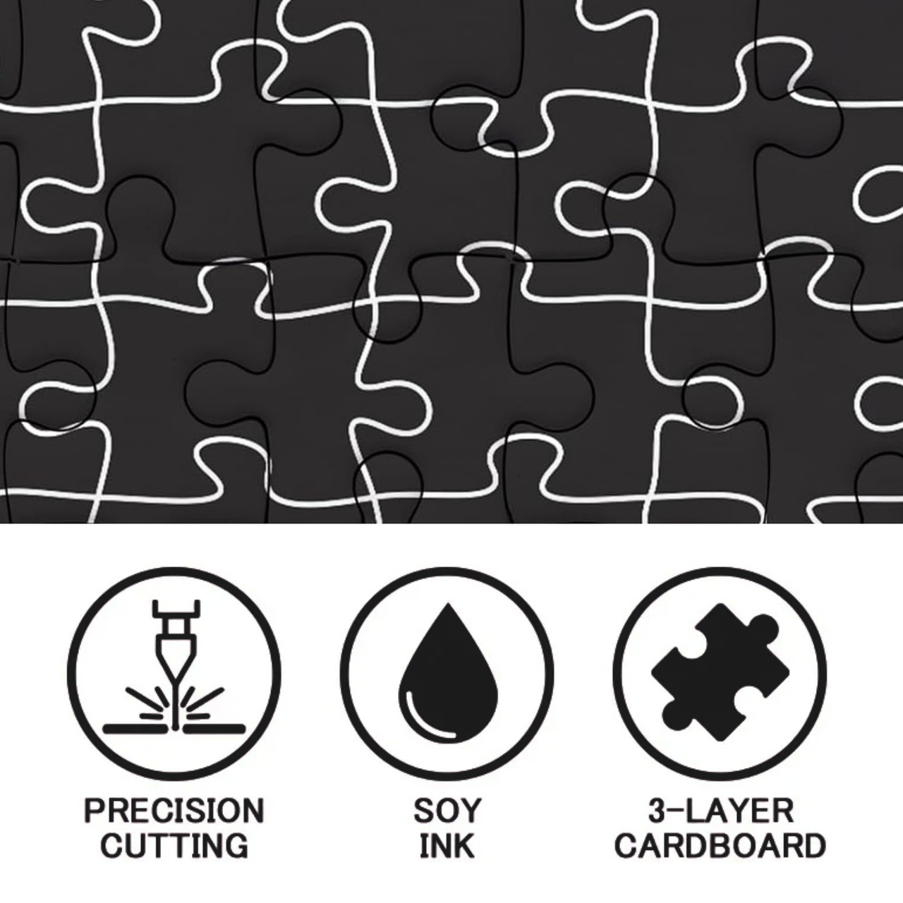 Maze of Despair 1000 Piece Jigsaw Puzzle for Adults - Features: Precision cutting, soy ink and 3-layer cardboard