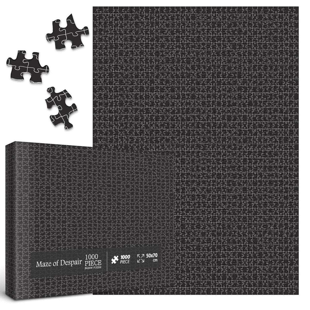 Maze of Despair Really Difficult Jigsaw Puzzle 1000 Pieces