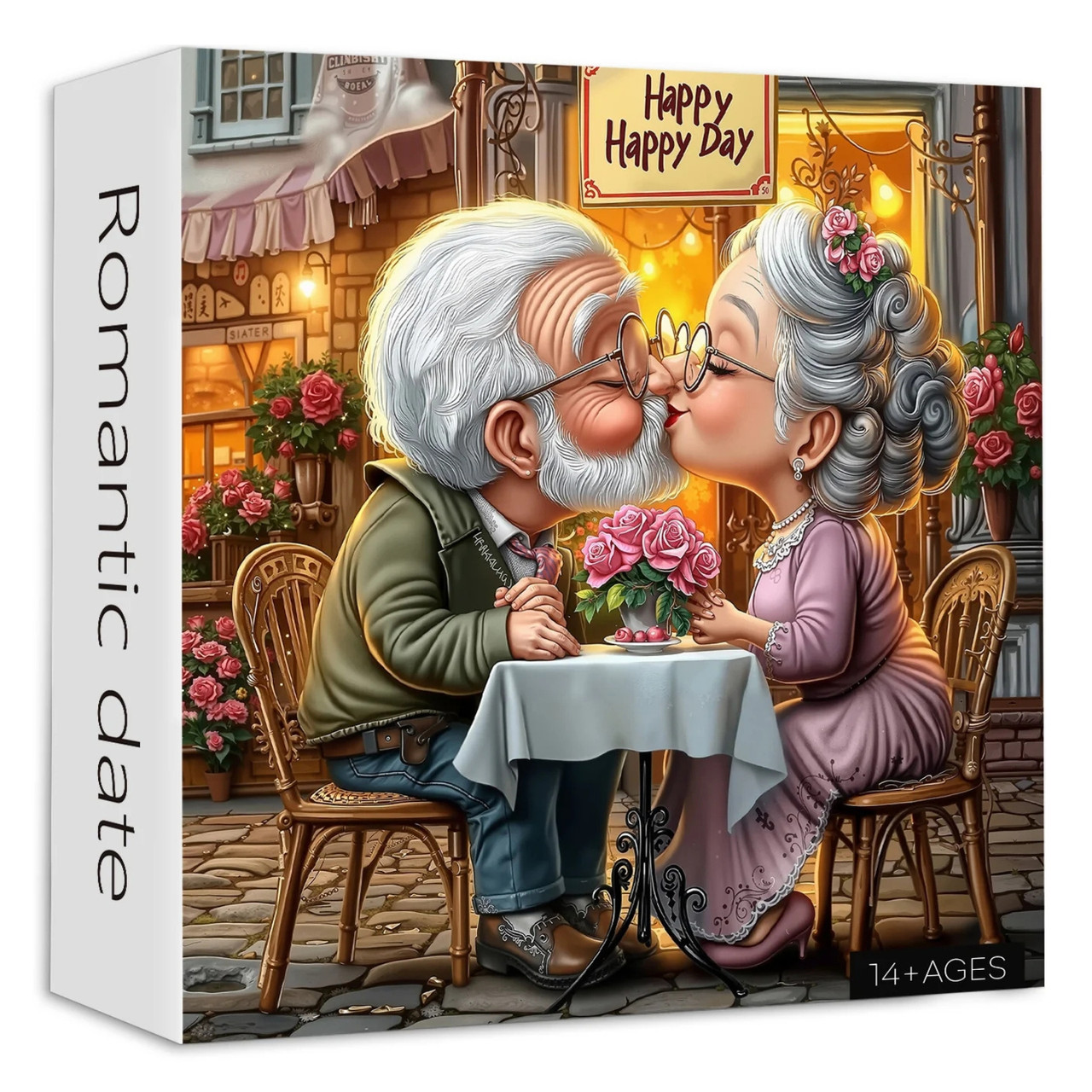 Romantic Date 1000 Piece Jigsaw Puzzle for Adults