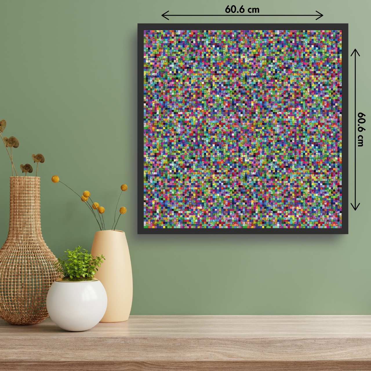 Mosaic Extremely Hard Puzzle 1000 Pieces for Adults