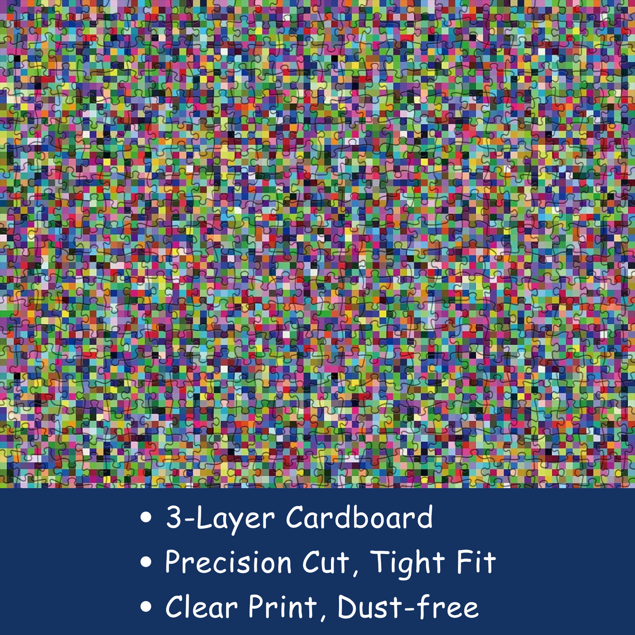 Mosaic Crazy Difficult Jigsaw Puzzle for Adults 1000 Pieces