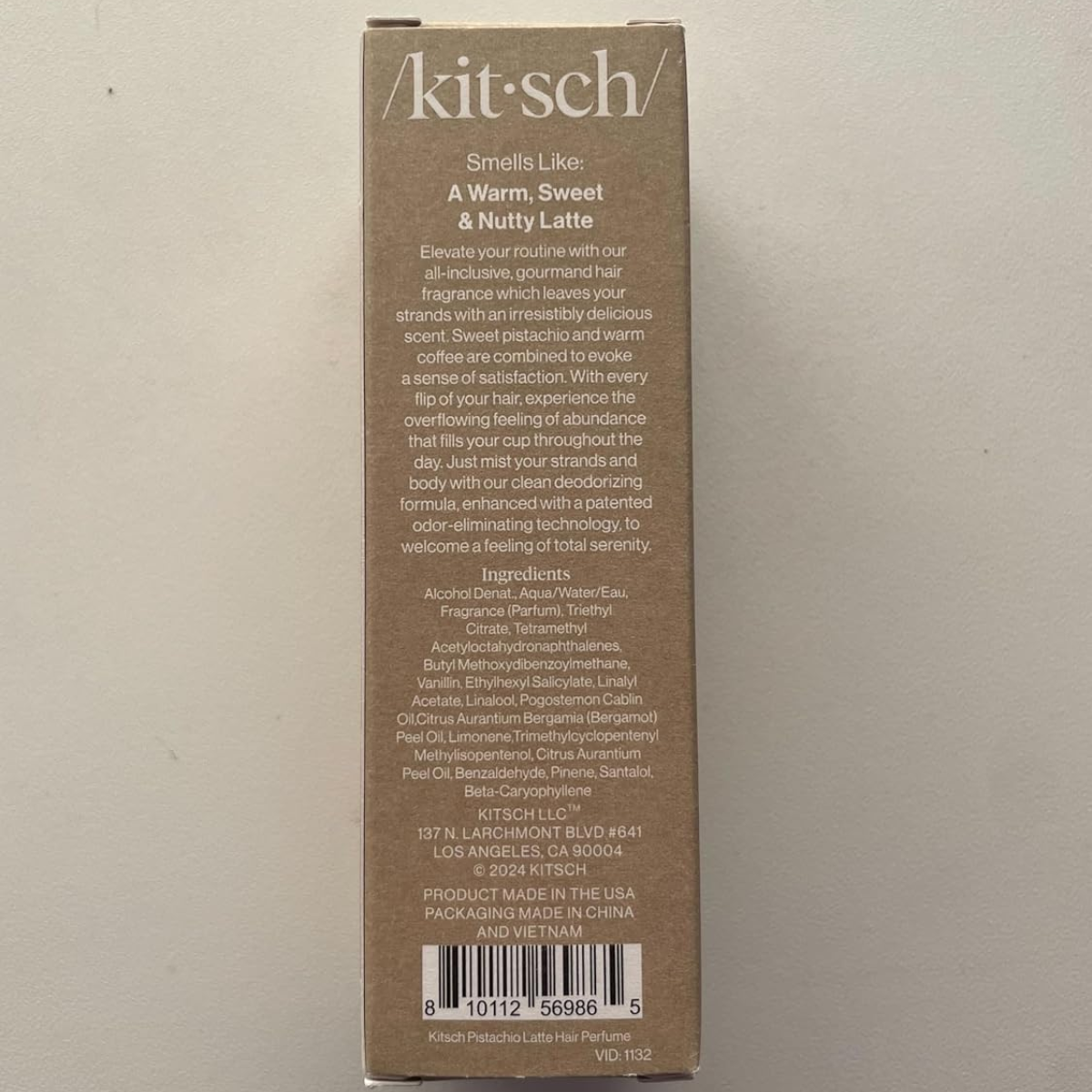 Kitsch Pistachio Latte Hair Perfume - 50mL