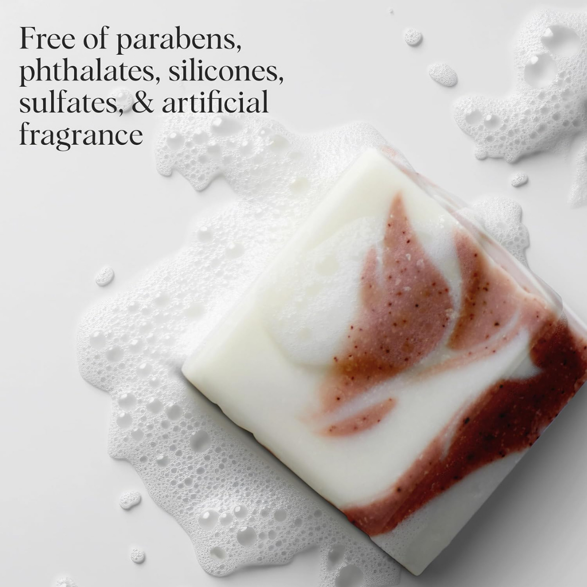 Kitsch Shea Butter Exfoliating Body Wash Bar – Moisturizing Bar Soap & Gentle Soap Bar with Plant-Based Exfoliants – Hydrates, Softens & Soothes Skin – Paraben, Silicone & Sulfate-Free - 113g