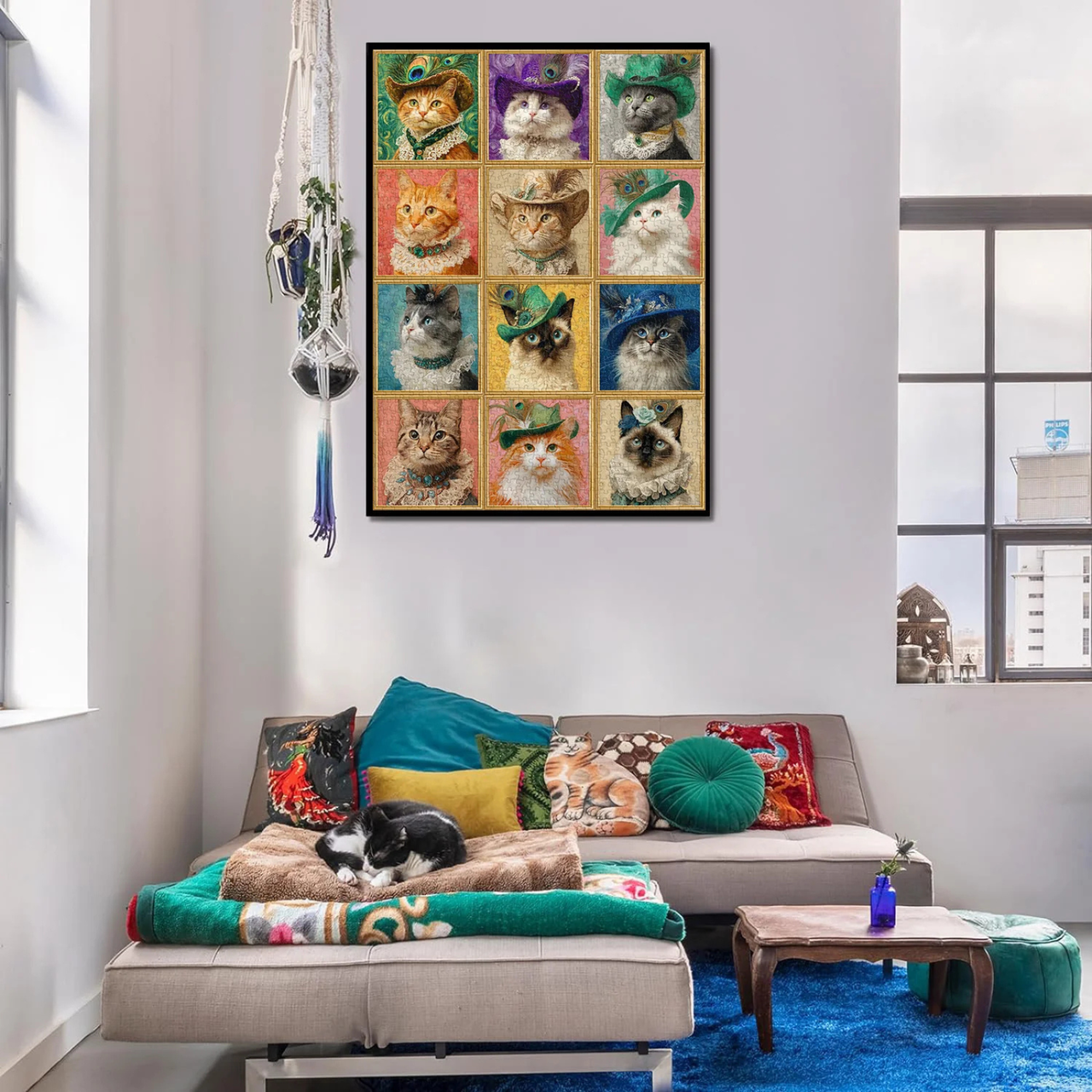 Vintage Cat Collection Jigsaw Puzzle 1000 Pieces