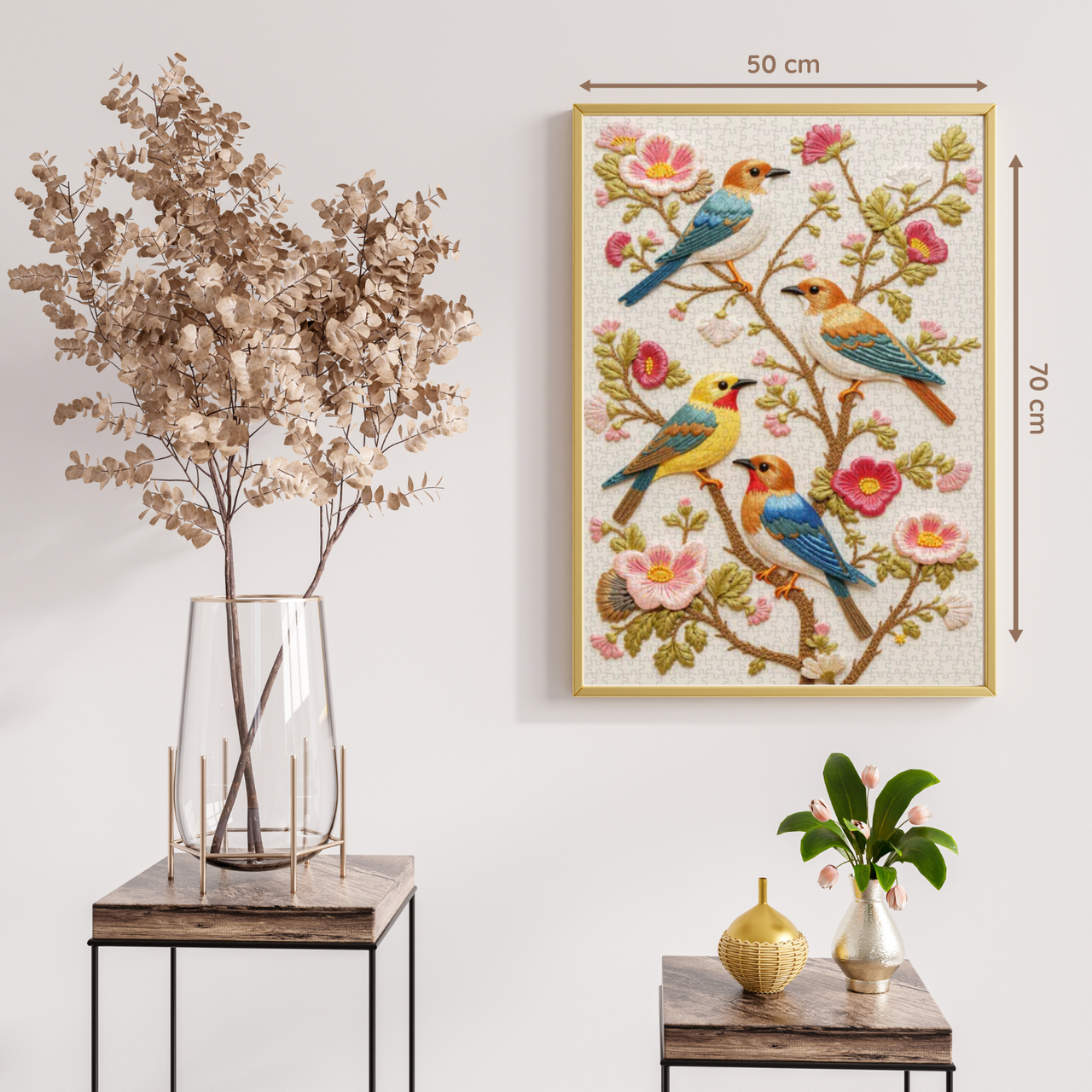 Garden Harmony Birds Jigsaw Puzzle 1000 Pieces