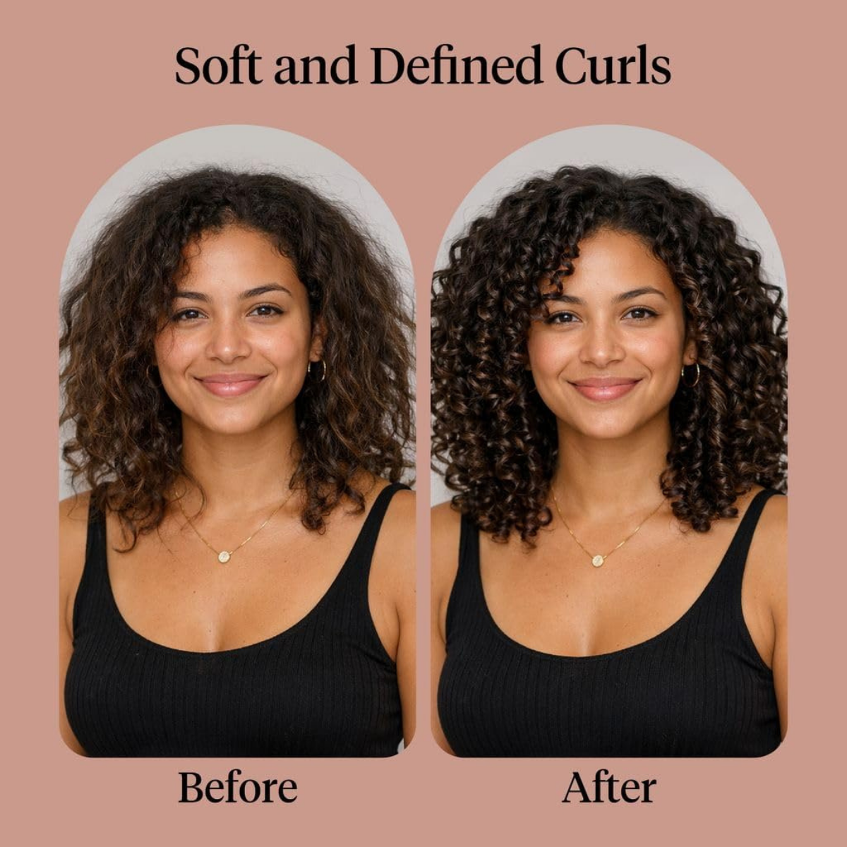 Kitsch Moisturizing Curl Cream for Curly Hair – Lightweight Curly Hair Products for Men & Women | Defines Curls, Controls Frizz & Boosts Shine | Hydrating Curling Cream - Ideal Gifts for Women