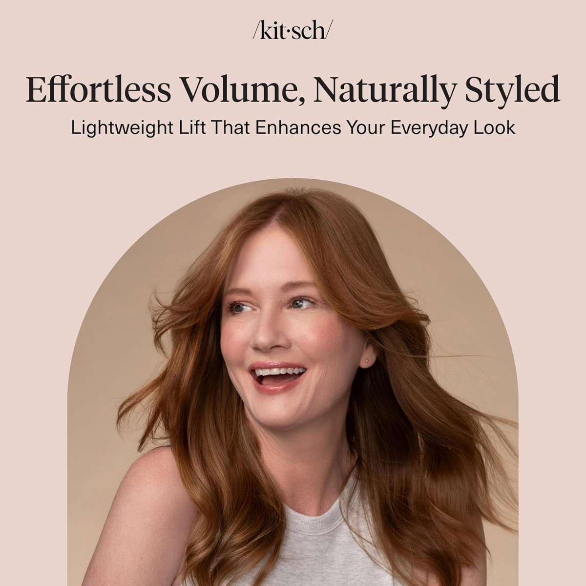 Kitsch Root Lifting Spray for Fine Hair - Thickening Hair Spray With Rosemary and Biotin | Lightweight Volumizing Spray for Instant Lift and Fullness | Adds Volume, Natural Hold - 148mL