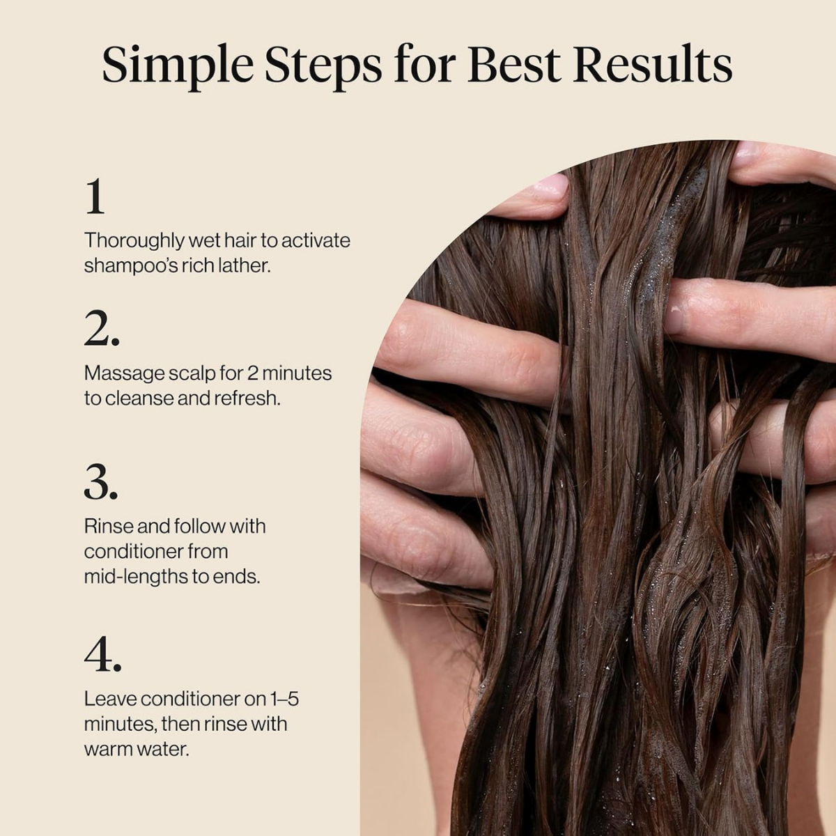 Kitsch Moisturizing Coconut Oil Liquid Conditioner for Women & Men – Coconut Oil Hair Conditioner for Kinky, Curly & Coily Hair – Deep Moisture, Shine & Manageability, Color-Safe Hair Care