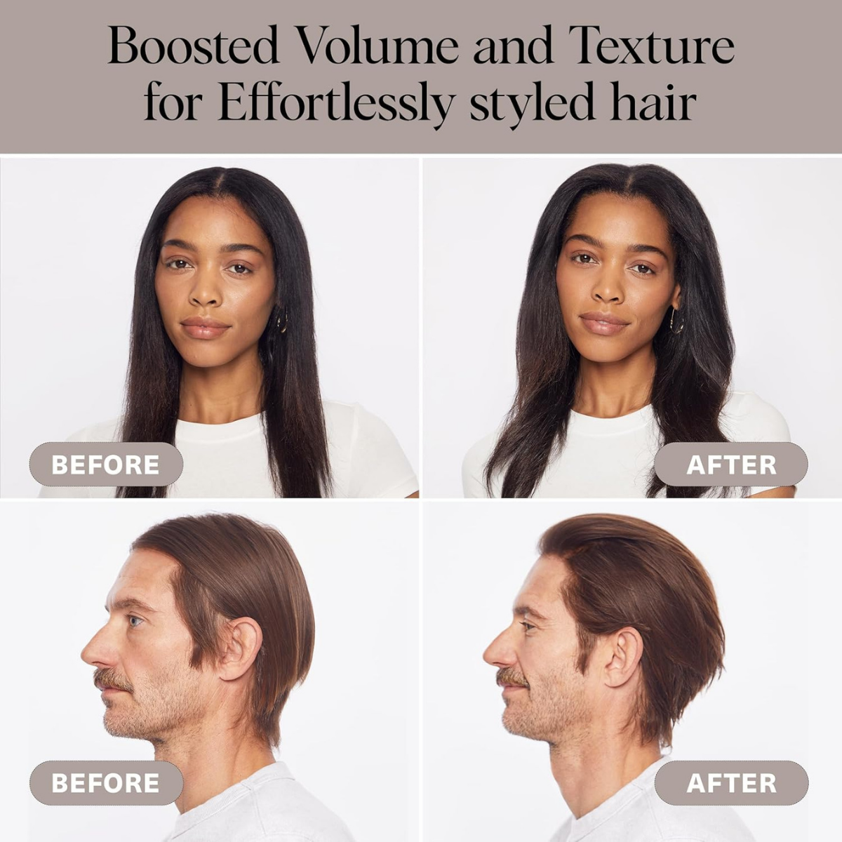 Kitsch Volumizing Rice Protein Dry Shampoo Powder - Dry Shampoo for Women & Men, Dark Hair, No White Cast, Absorbs Oil, Non-Greasy, Fragrance Free, Travel Size | Ideal Gifts for Women- Dark Tinted