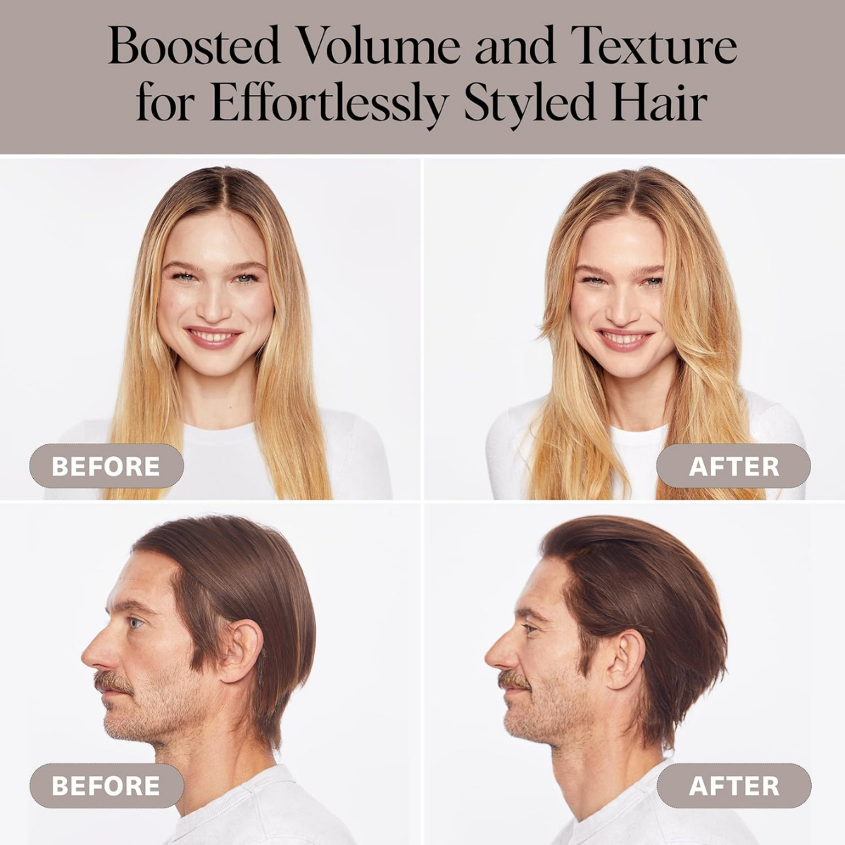 Kitsch Volumizing Rice Protein Dry Shampoo Powder - Dry Shampoo for Women & Men, No White Cast, Absorbs Oil, Non-Greasy, Light-to-medium Hair Colors, Travel Size | Ideal Gifts for Women- Invisible