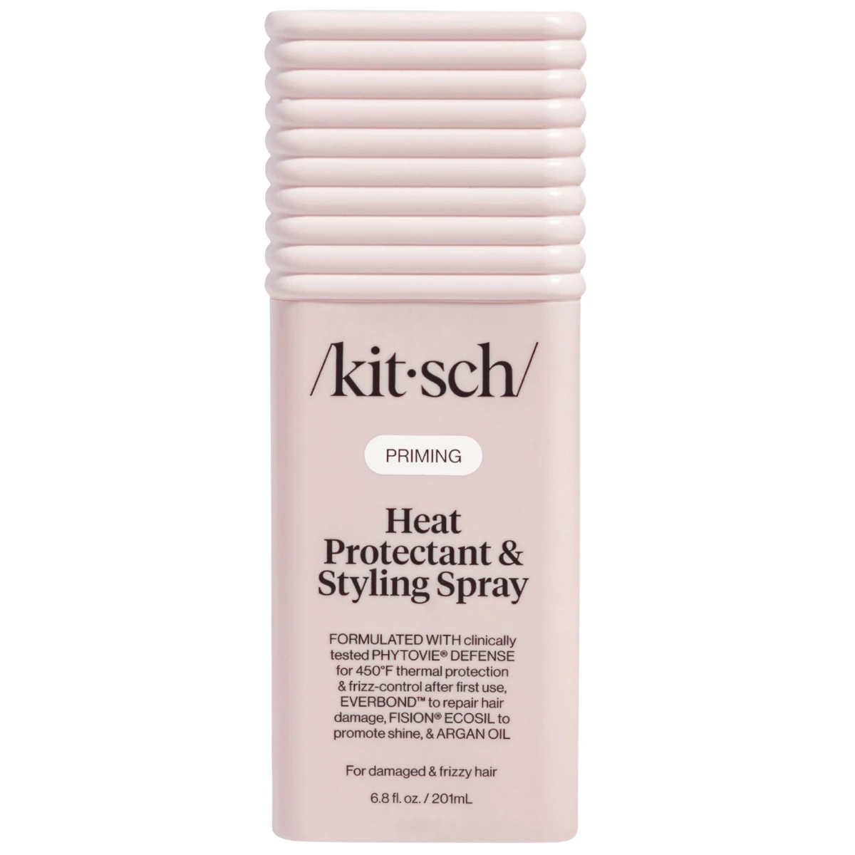 Kitsch Heat Protection Spray for Hair – Heat Protectant for Hair with Argan Oil – Styling Hair Spray for Frizz Control, Shine & Damage Protection – Protects Strands | Ideal Gifts for Women