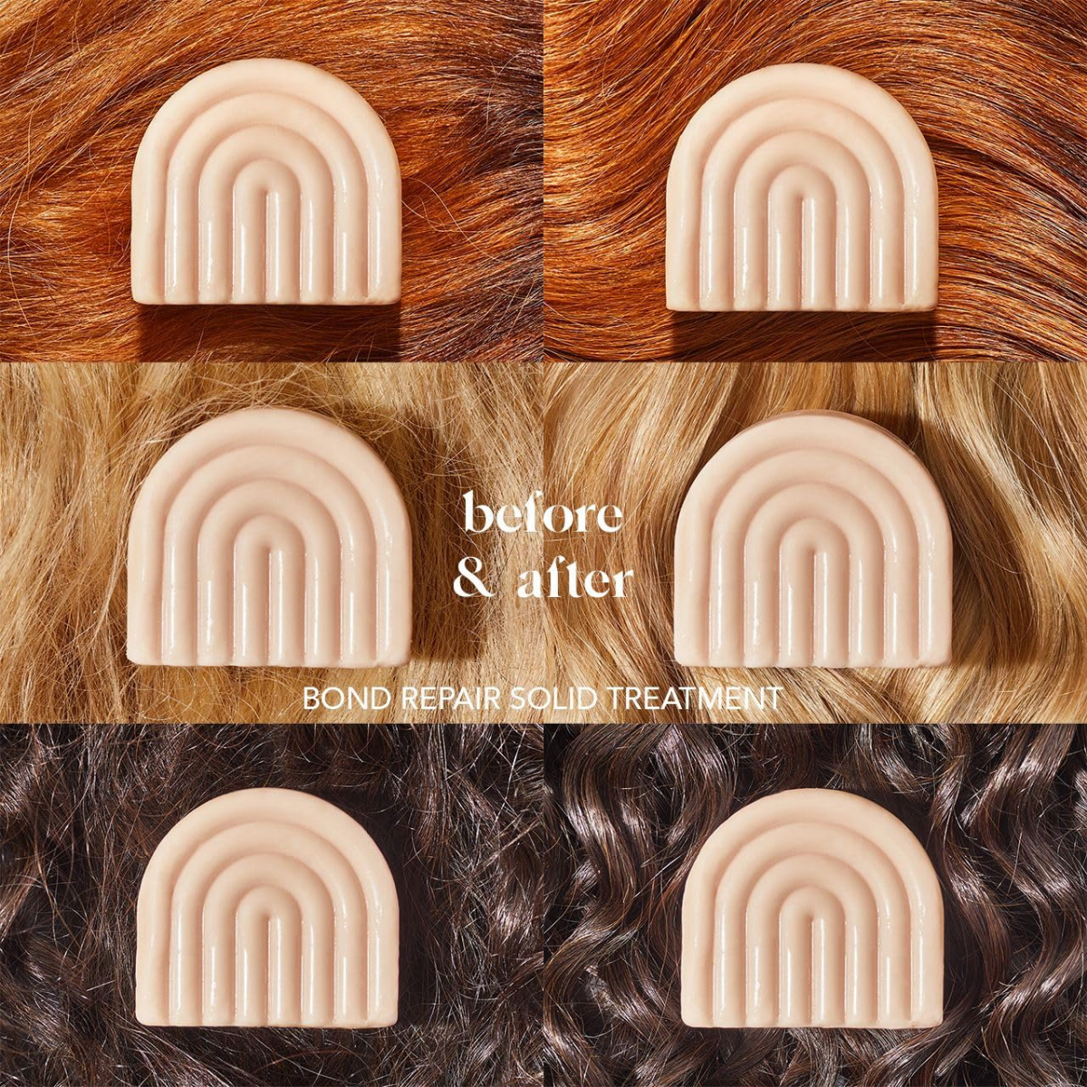 Kitsch Bond Repair Hair Mask – Strengthening Bond Repair Hair Treatment to Restore and Replenish - Hair Mask for Damaged Hair & Dry - Solid Hair Care for All Hair Types