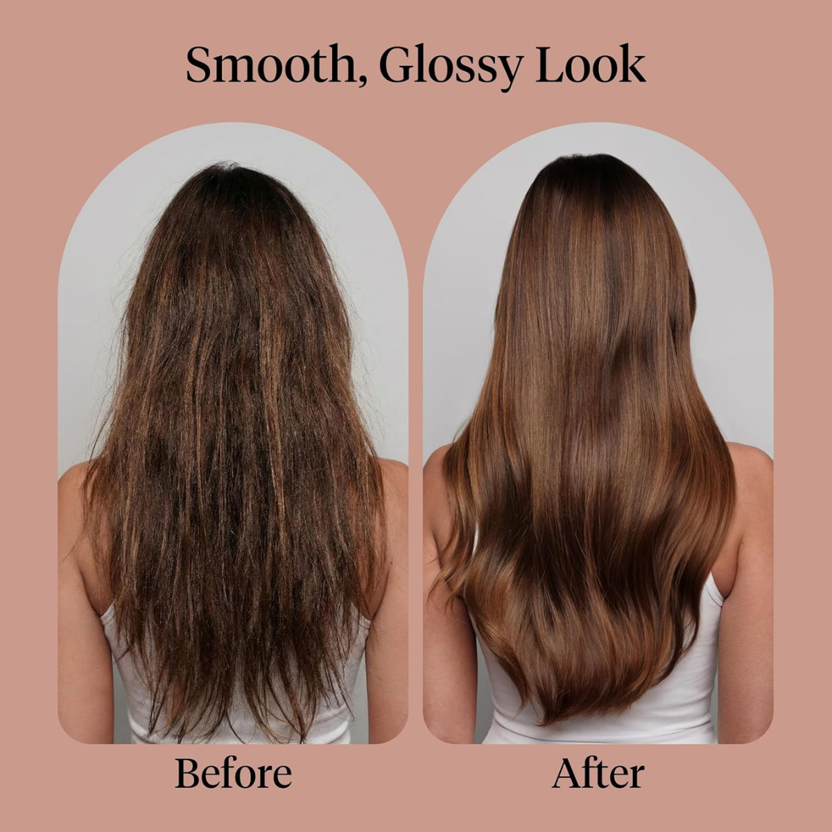Kitsch Frizz Shield Hair Spray - Frizz Control Hairspray for Smooth, Glass-Like Finish | Lightweight Heat Protectant Hair Care with Argan Oil, No Heavy Residue | Anti Humidity Spray for Hair