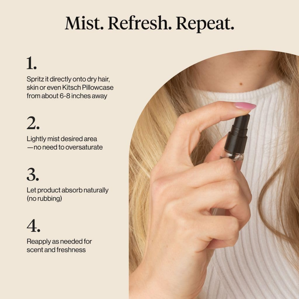Kitsch Hair Perfume for Women - Movie Theater Set | Deodorizing & Patented Odor-Eliminating Technology Hair Spray & Body Mist - Buttered Popcorn, Fizzy Cola & Cinnamon Pretzel, 3x10mL