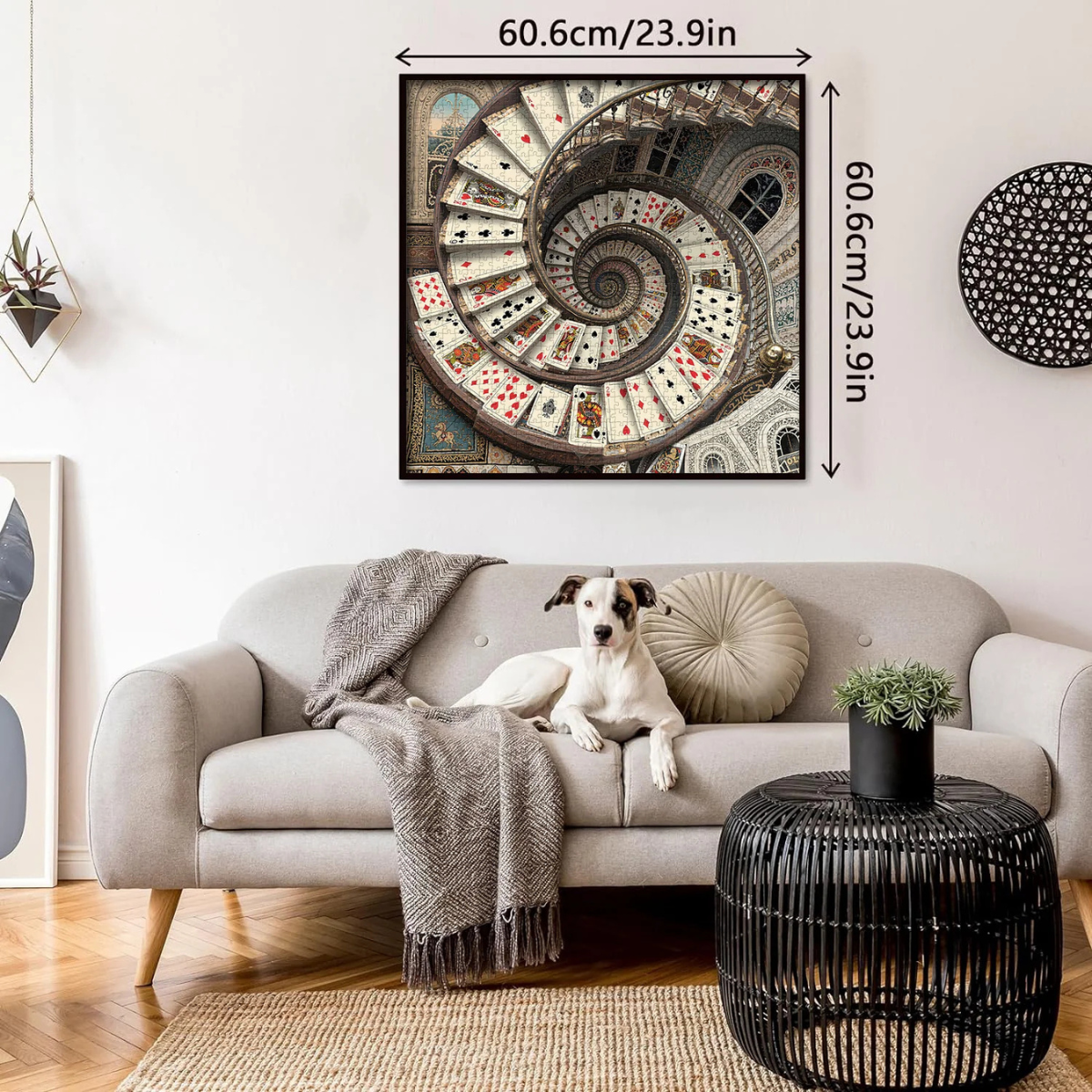 Card Spiral Staircase Jigsaw Puzzle 1000 Pieces