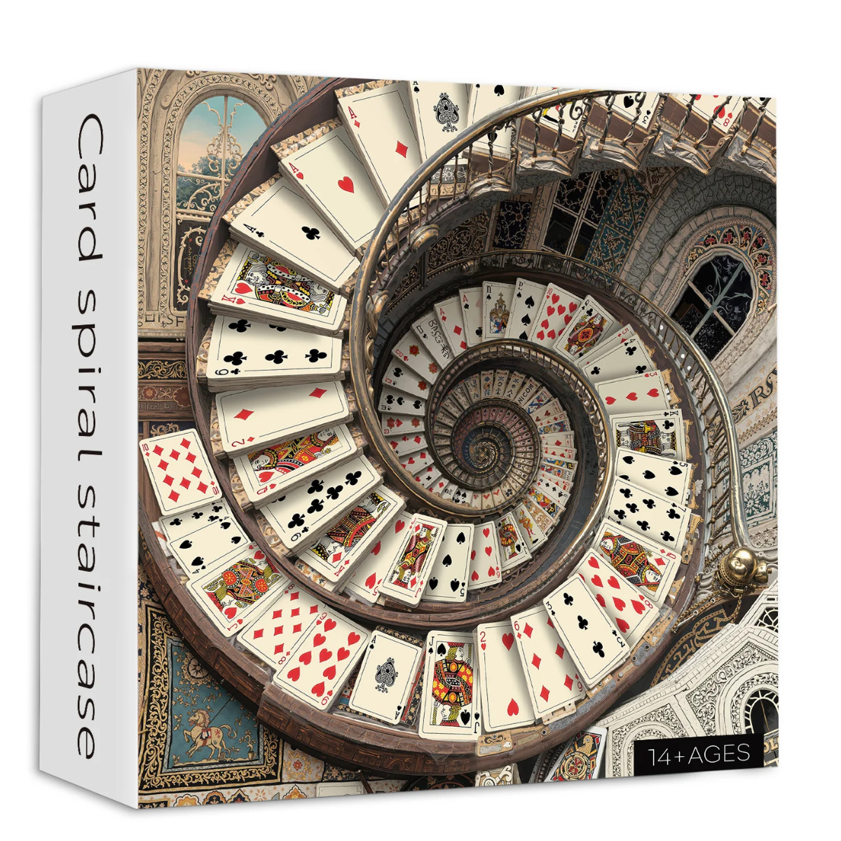 Card Spiral Staircase Jigsaw Puzzle 1000 Pieces
