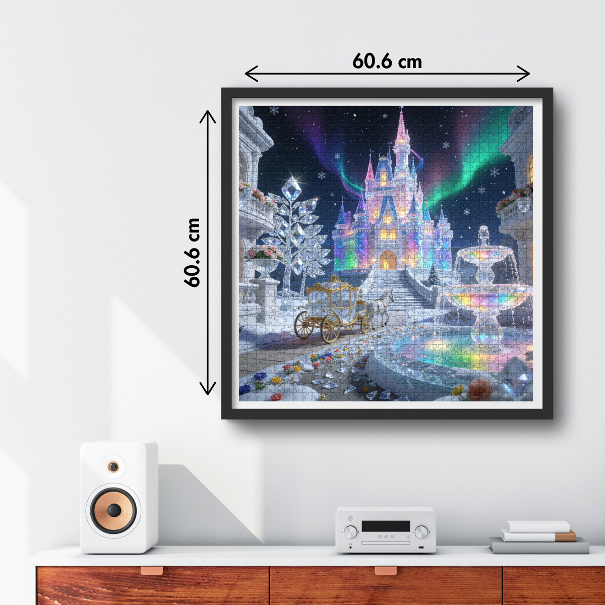 Aurora Crystal Castle Jigsaw Puzzle 1000 Pieces