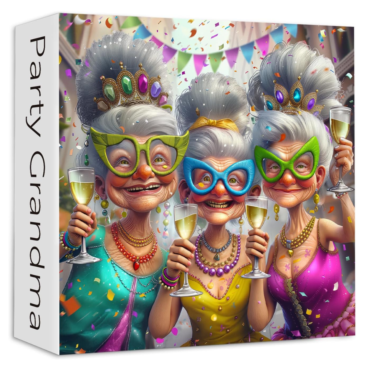 Party Grandma Jigsaw Puzzle 1000 Pieces